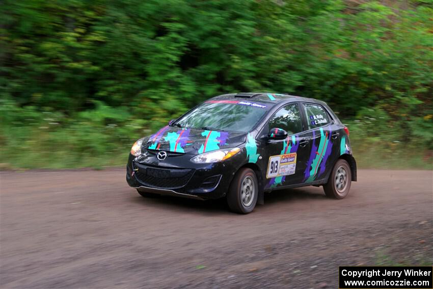 Matt Wolfe / Cray Dumeah Mazda 2 on SS3, Norway Home.