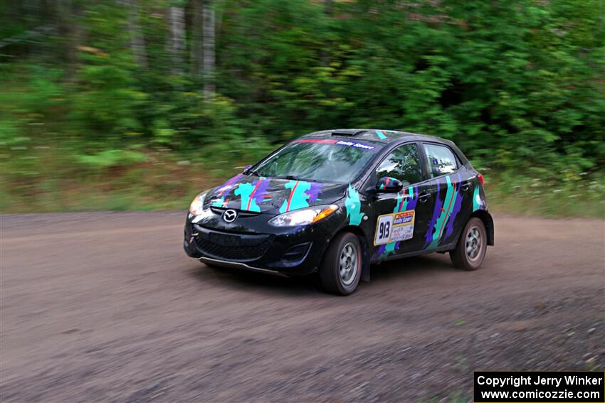 Matt Wolfe / Cray Dumeah Mazda 2 on SS3, Norway Home.