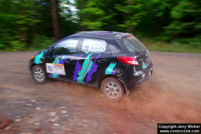 Matt Wolfe / Cray Dumeah Mazda 2 on SS3, Norway Home.