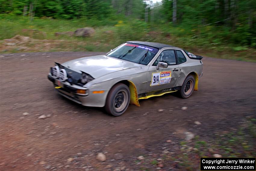 Matthew Heirtzler / Soren Olsen Porsche 944 on SS3, Norway Home.
