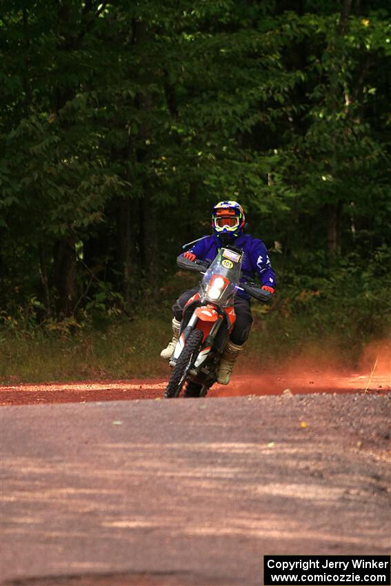 Rudi Bredenkamp's KTM 690 Enduro R on SS5, Norway South II.