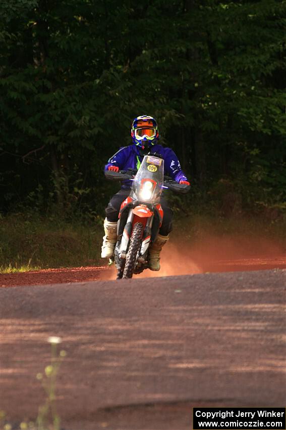 Rudi Bredenkamp's KTM 690 Enduro R on SS5, Norway South II.