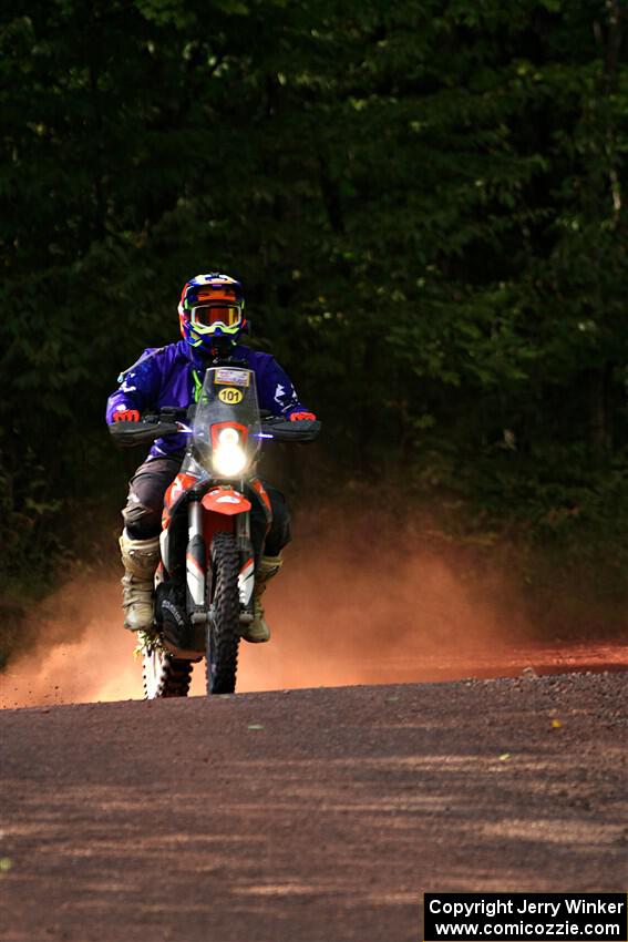 Rudi Bredenkamp's KTM 690 Enduro R on SS5, Norway South II.
