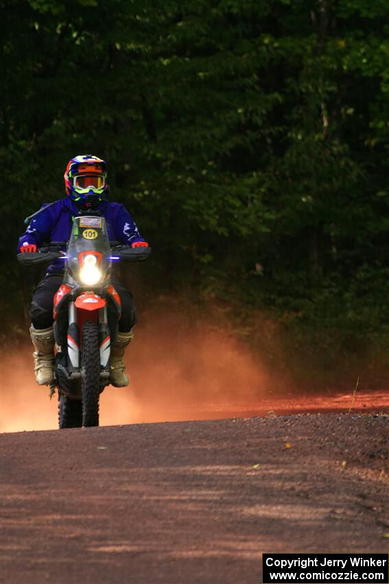 Rudi Bredenkamp's KTM 690 Enduro R on SS5, Norway South II.