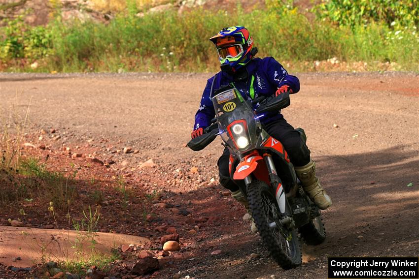 Rudi Bredenkamp's KTM 690 Enduro R on SS5, Norway South II.
