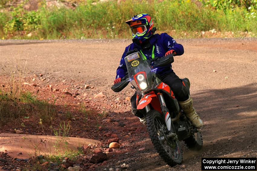 Rudi Bredenkamp's KTM 690 Enduro R on SS5, Norway South II.
