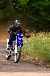 Matt Holl's Yamaha WR450 on SS5, Norway South II.