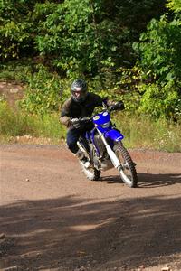 Matt Holl's Yamaha WR450 on SS5, Norway South II.