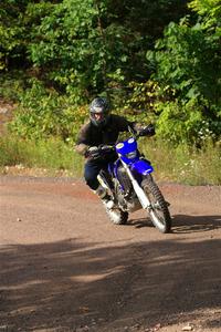Matt Holl's Yamaha WR450 on SS5, Norway South II.