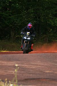 Tali Kurlantzick's Honda CRF1000L on SS5, Norway South II.