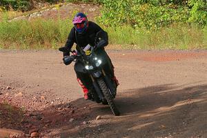 Tali Kurlantzick's Honda CRF1000L on SS5, Norway South II.