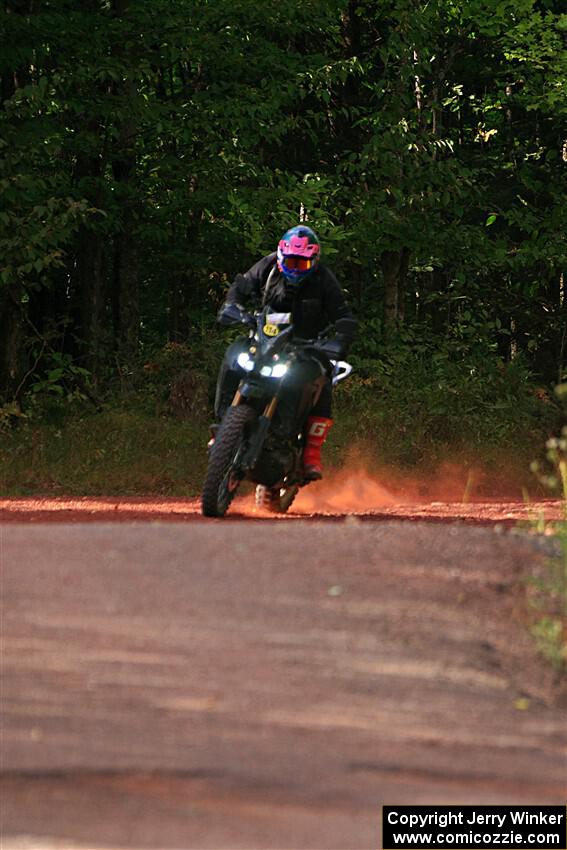 Tali Kurlantzick's Honda CRF1000L on SS5, Norway South II.