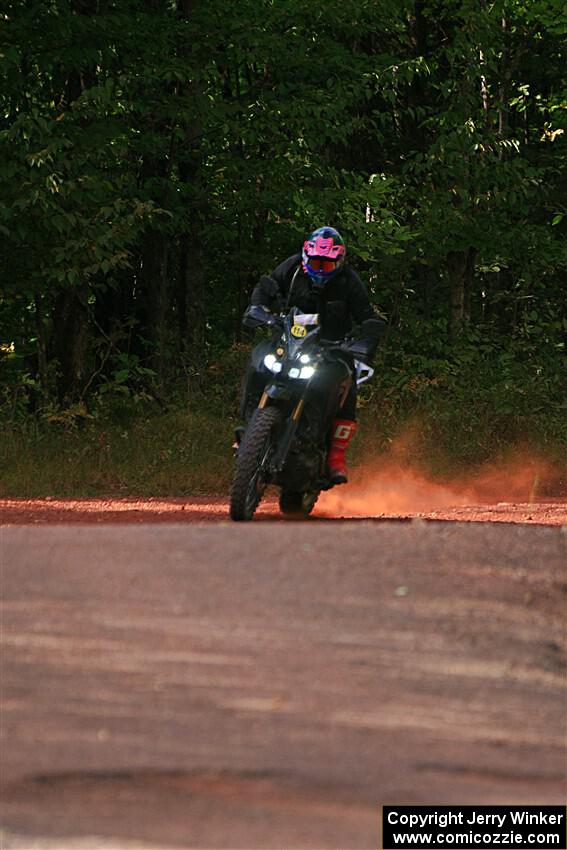 Tali Kurlantzick's Honda CRF1000L on SS5, Norway South II.