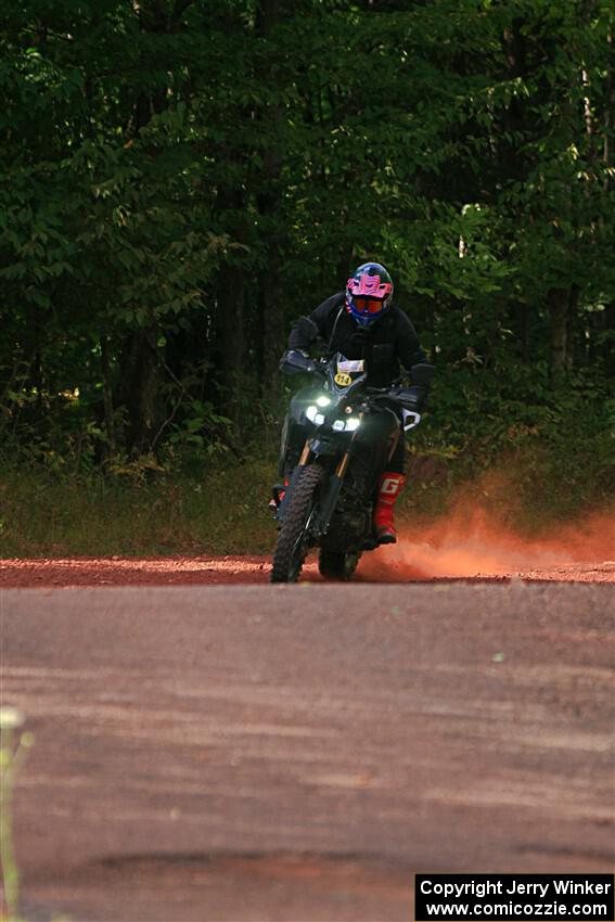 Tali Kurlantzick's Honda CRF1000L on SS5, Norway South II.
