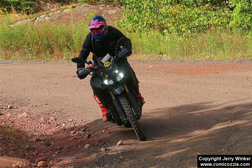 Tali Kurlantzick's Honda CRF1000L on SS5, Norway South II.