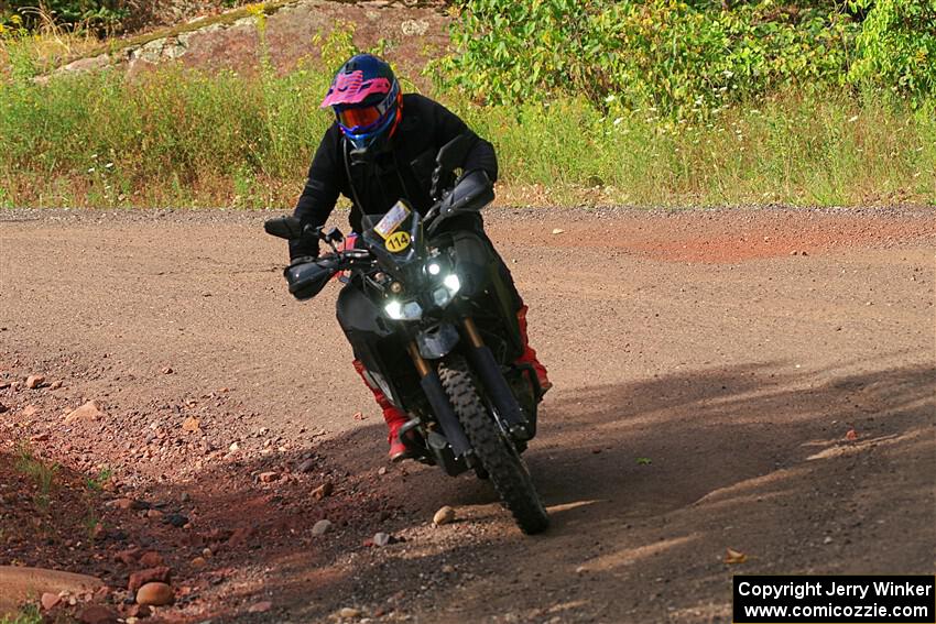 Tali Kurlantzick's Honda CRF1000L on SS5, Norway South II.