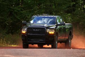 A Dodge Ram 2500 pickup sweeps SS5, Norway South II.