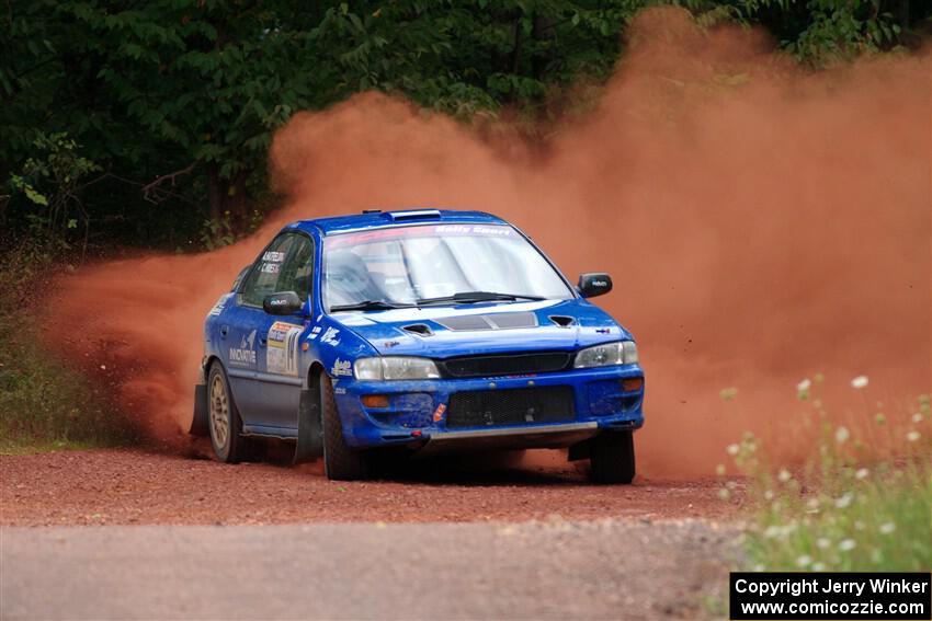 Connor Himes / Aleut Hatfield Subaru Impreza on SS5, Norway South II.
