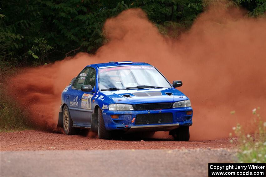 Connor Himes / Aleut Hatfield Subaru Impreza on SS5, Norway South II.