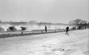 The green flag flies during -15 degree F ambient temperature!