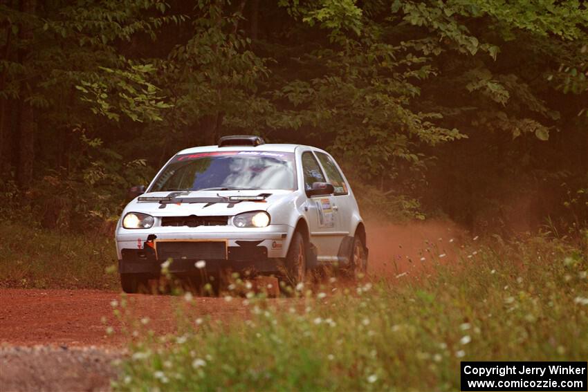 John Gusmano / Josh Remmetter VW GTI on SS5, Norway South II.