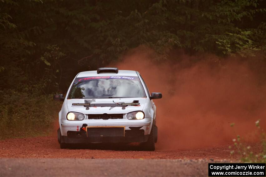 John Gusmano / Josh Remmetter VW GTI on SS5, Norway South II.