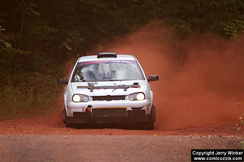 John Gusmano / Josh Remmetter VW GTI on SS5, Norway South II.