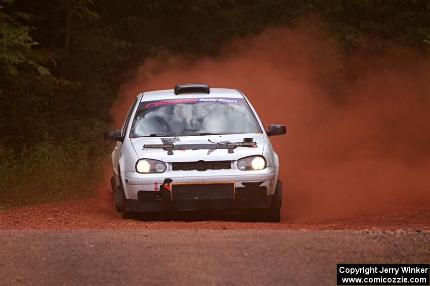 John Gusmano / Josh Remmetter VW GTI on SS5, Norway South II.