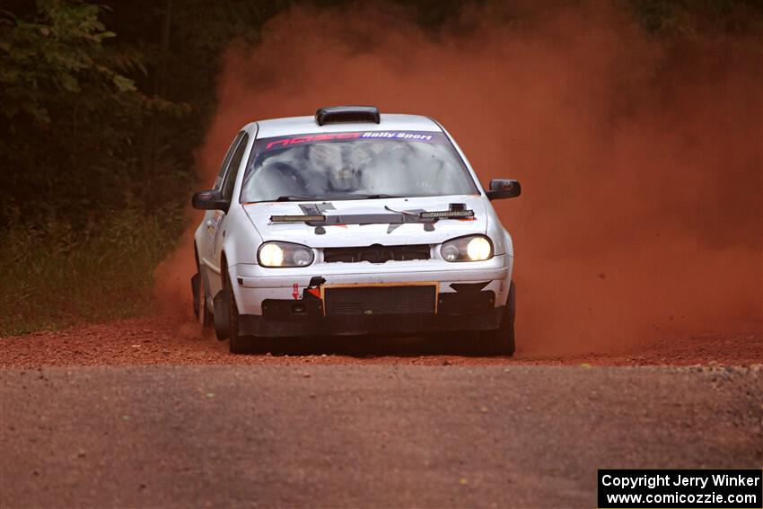 John Gusmano / Josh Remmetter VW GTI on SS5, Norway South II.