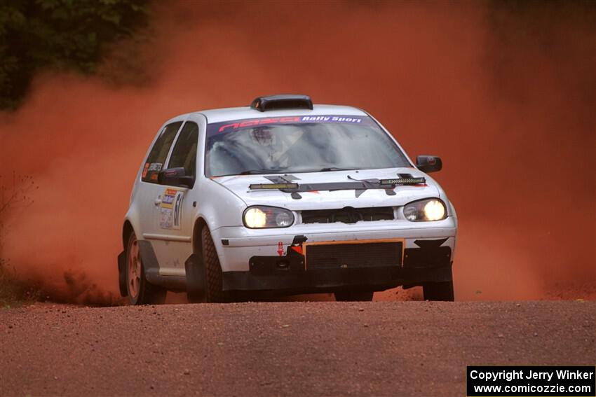 John Gusmano / Josh Remmetter VW GTI on SS5, Norway South II.
