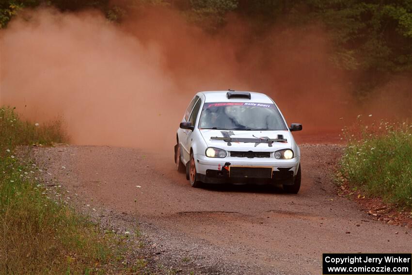John Gusmano / Josh Remmetter VW GTI on SS5, Norway South II.