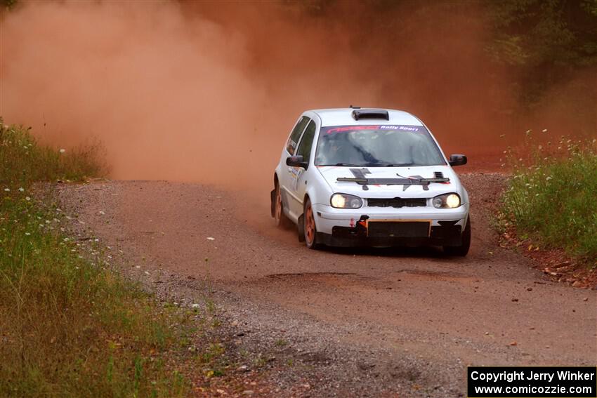 John Gusmano / Josh Remmetter VW GTI on SS5, Norway South II.