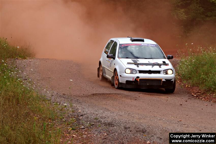 John Gusmano / Josh Remmetter VW GTI on SS5, Norway South II.
