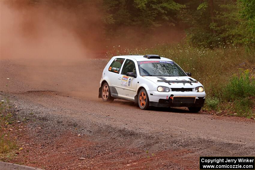 John Gusmano / Josh Remmetter VW GTI on SS5, Norway South II.