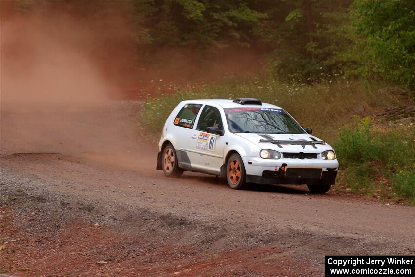 John Gusmano / Josh Remmetter VW GTI on SS5, Norway South II.
