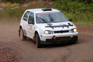 John Gusmano / Josh Remmetter VW GTI on SS5, Norway South II.