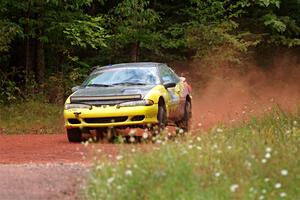 Eli Goethel / Kyle West Mitsubishi Eclipse on SS5, Norway South II.