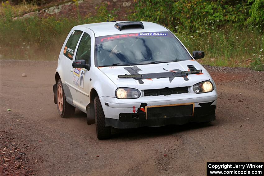 John Gusmano / Josh Remmetter VW GTI on SS5, Norway South II.