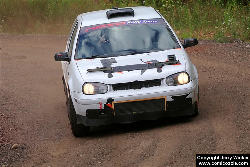 John Gusmano / Josh Remmetter VW GTI on SS5, Norway South II.