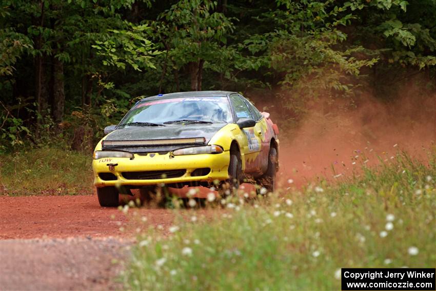 Eli Goethel / Kyle West Mitsubishi Eclipse on SS5, Norway South II.