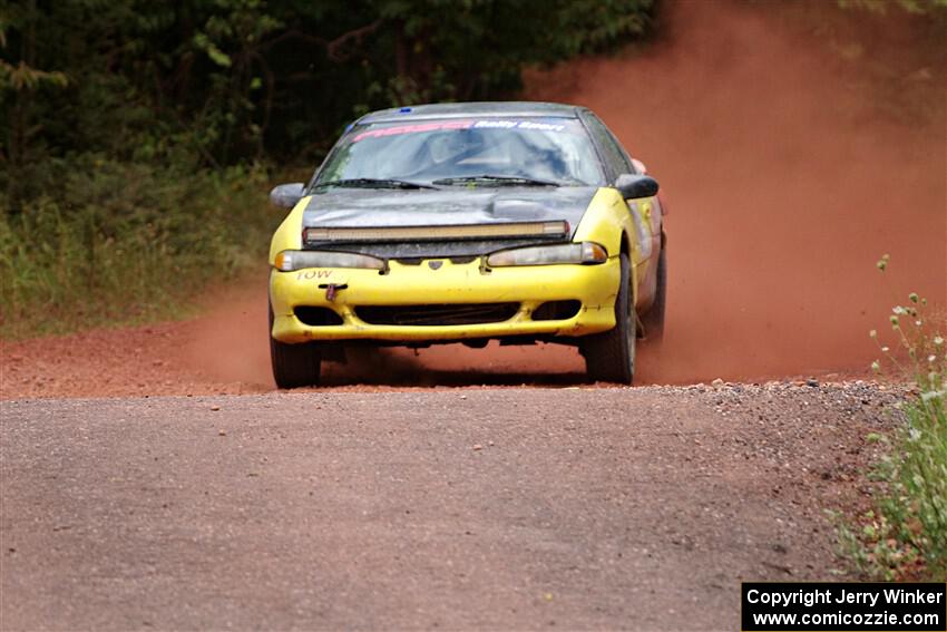 Eli Goethel / Kyle West Mitsubishi Eclipse on SS5, Norway South II.