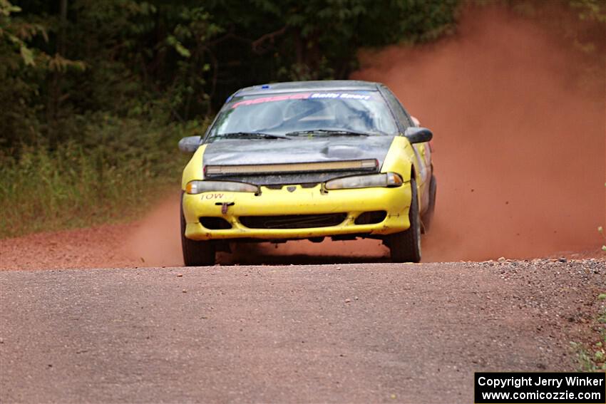Eli Goethel / Kyle West Mitsubishi Eclipse on SS5, Norway South II.