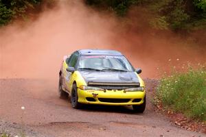 Eli Goethel / Kyle West Mitsubishi Eclipse on SS5, Norway South II.