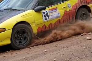 Eli Goethel / Kyle West Mitsubishi Eclipse on SS5, Norway South II.