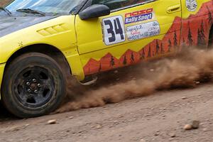 Eli Goethel / Kyle West Mitsubishi Eclipse on SS5, Norway South II.