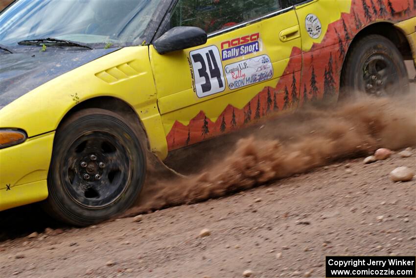 Eli Goethel / Kyle West Mitsubishi Eclipse on SS5, Norway South II.