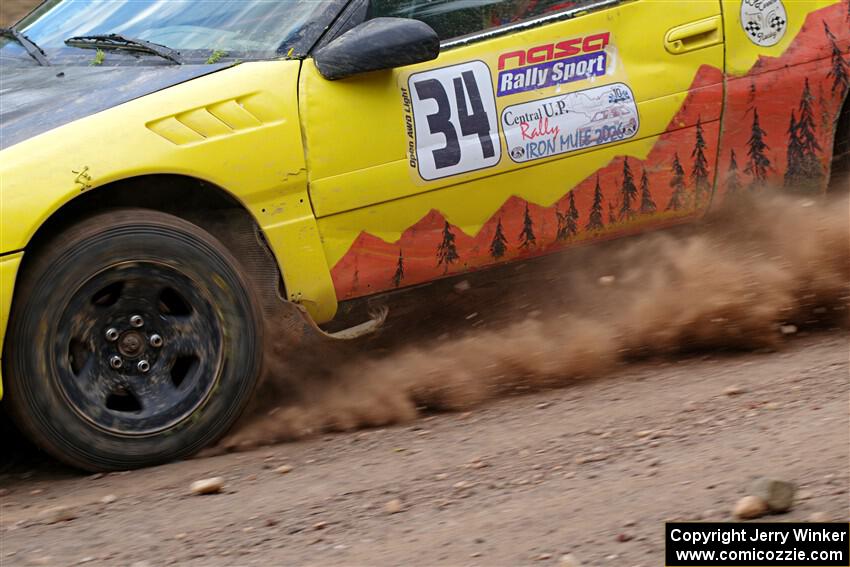 Eli Goethel / Kyle West Mitsubishi Eclipse on SS5, Norway South II.