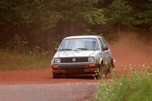Heath Shively / Morgan Engle VW Golf on SS5, Norway South II.