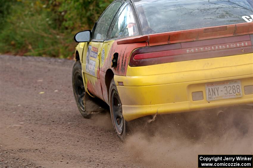 Eli Goethel / Kyle West Mitsubishi Eclipse on SS5, Norway South II.