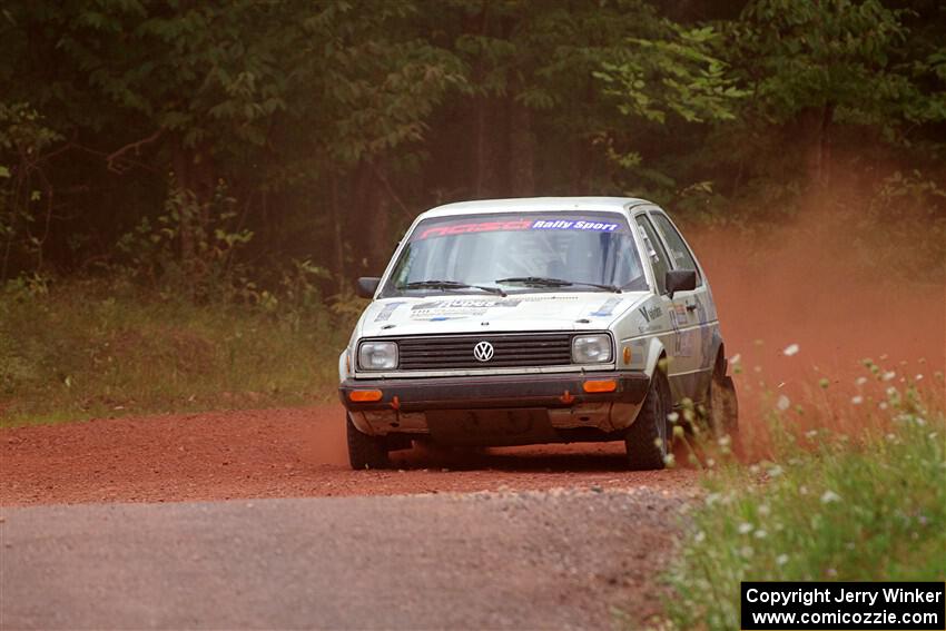 Heath Shively / Morgan Engle VW Golf on SS5, Norway South II.